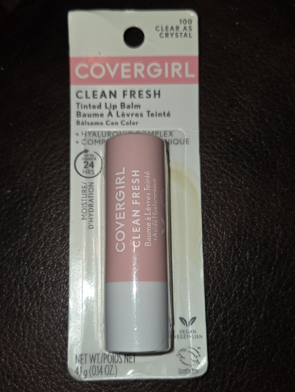 COVERGIRL Clean Fresh Tinted Lip Balm — Soft Pink